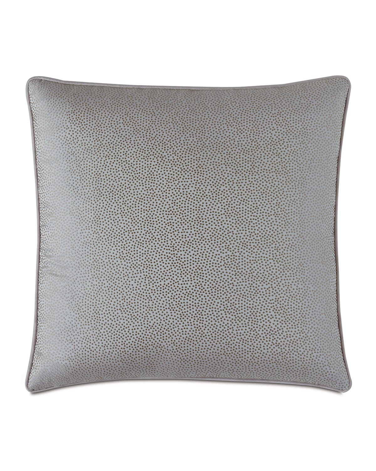 Shop Eastern Accents Silvio Embroidered Decorative Pillow In Silver