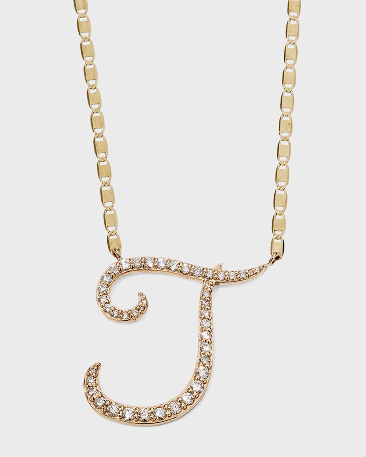 Lana 14k Malibu Diamond Initial Necklace In T