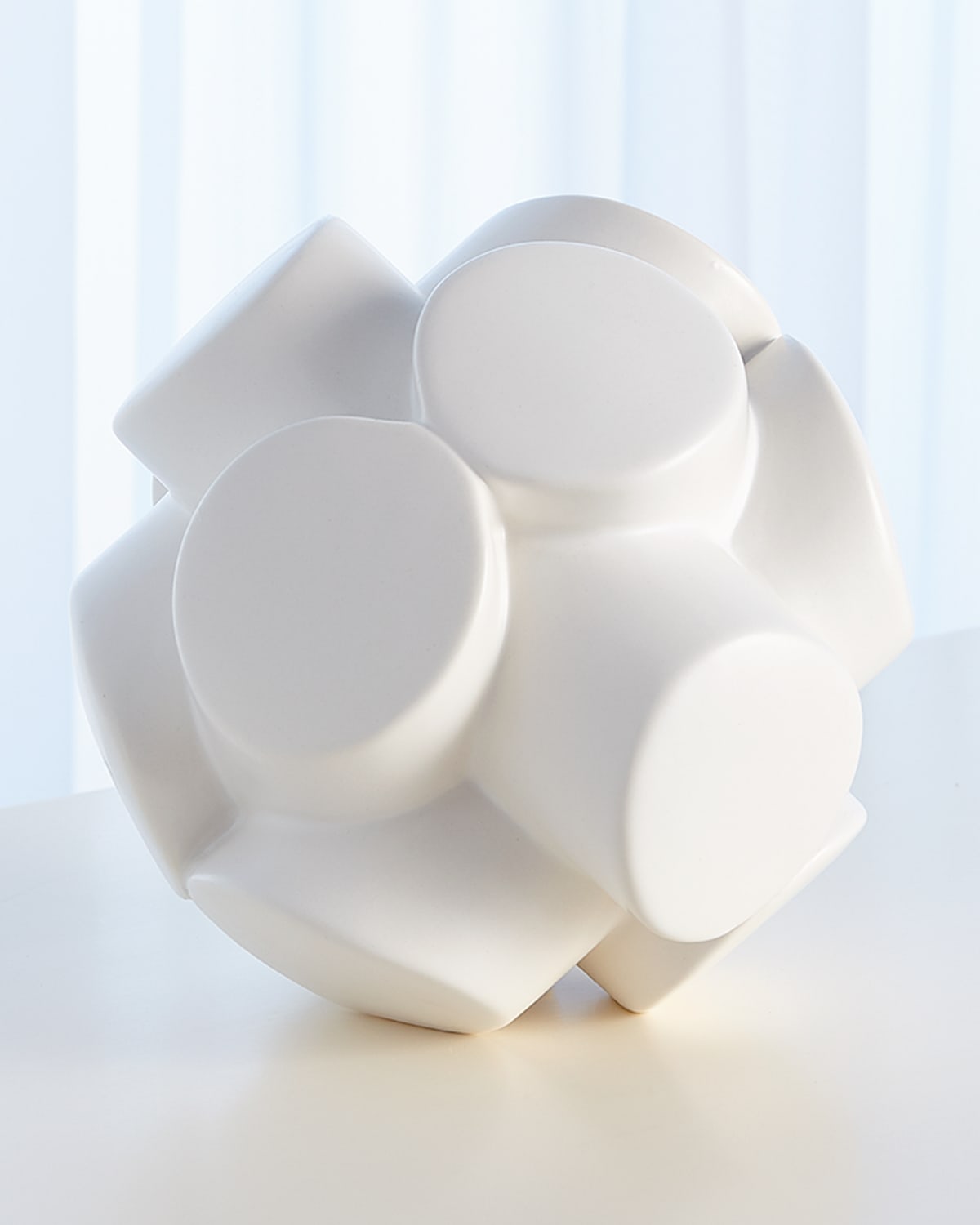 Mayet Matte White Small Sculpture