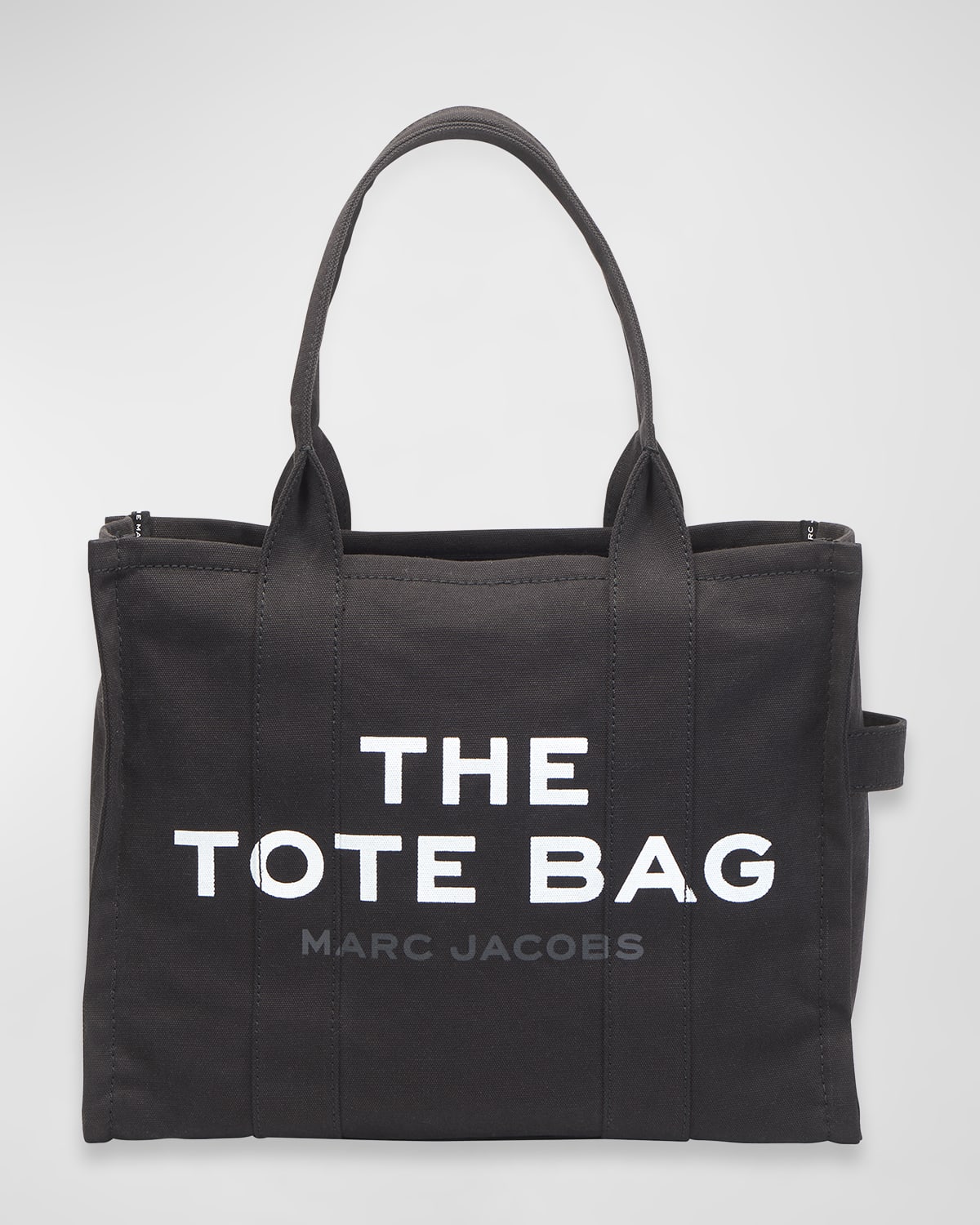 The Marc Jacobs The Large Canvas Tote Bag In Black