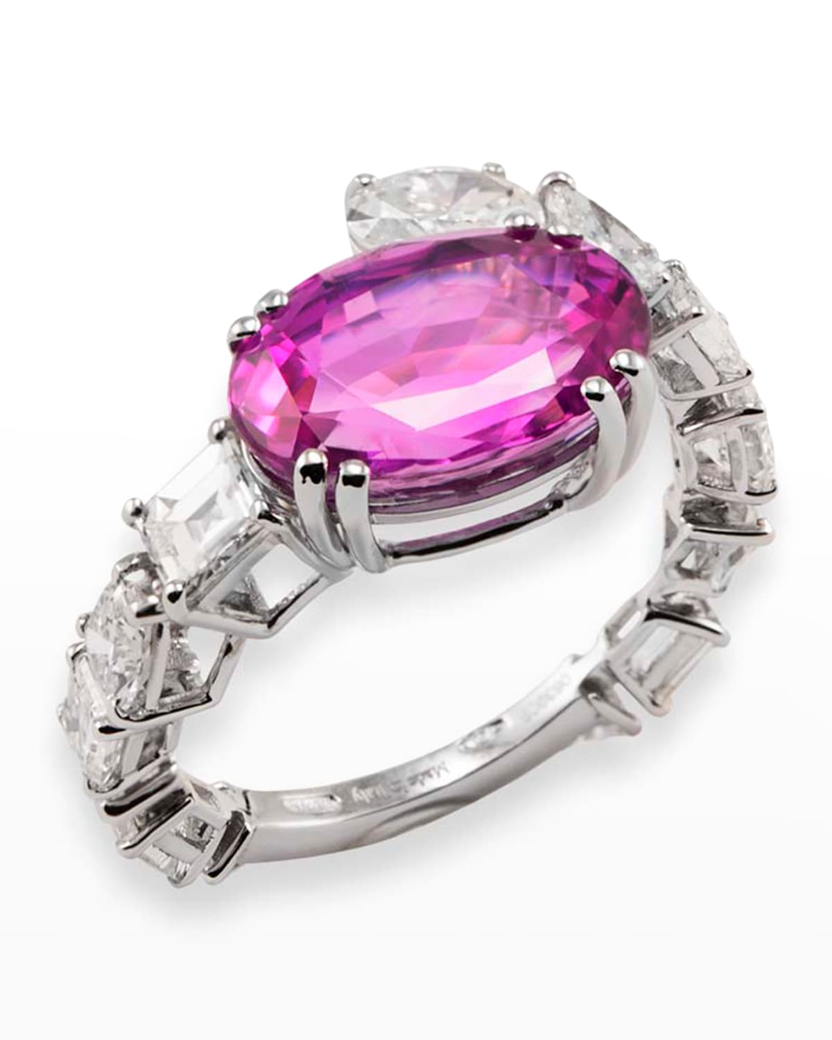 Staurino Couture Diamond And Sapphire Ring