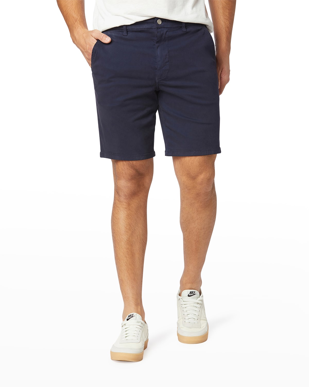 Joe's Jeans Brixton Slim Fit 9 Inch Cotton Shorts In Night Sky
