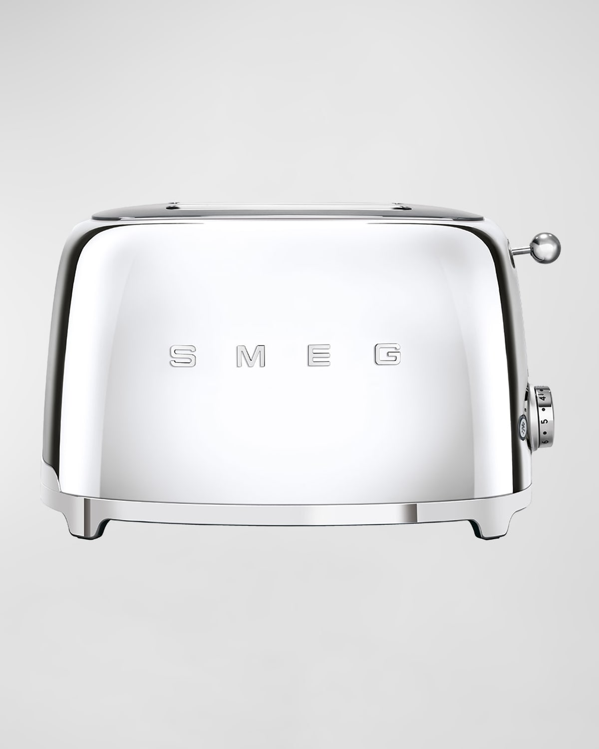 Shop Smeg Retro 2-slice Toaster In Silver
