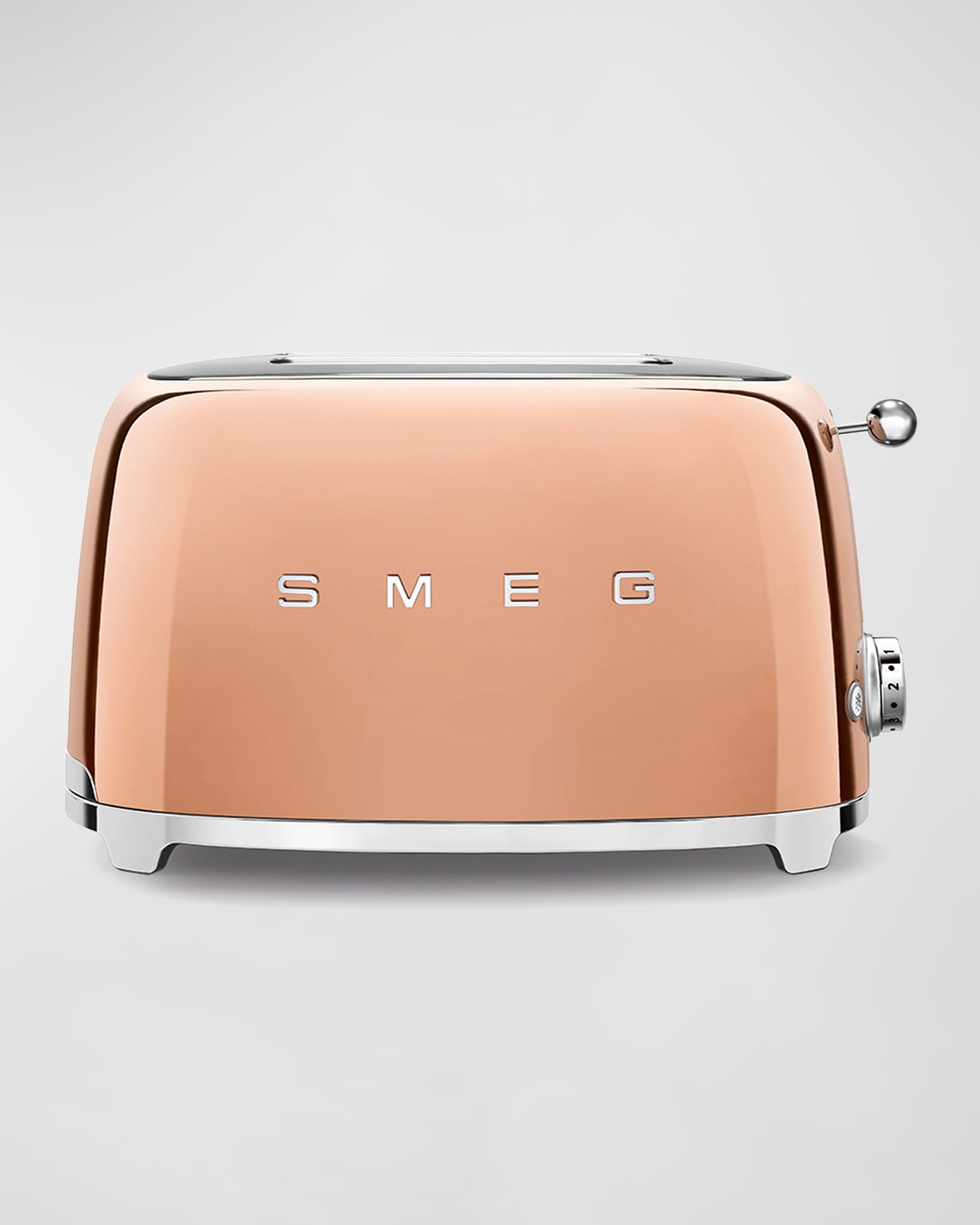 Shop Smeg Retro 2-slice Toaster In Rose Gold