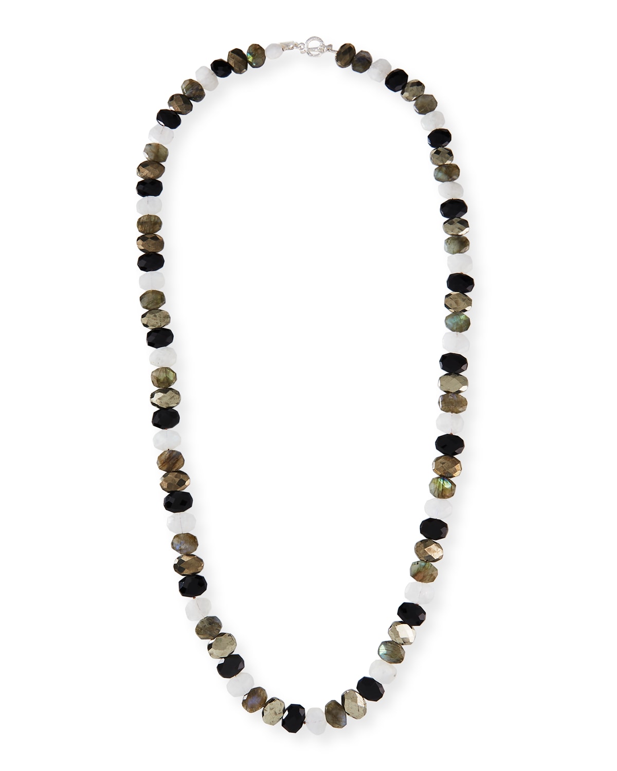 Margo Morrison Labradorite And Mixed-bead Necklace, 35"l