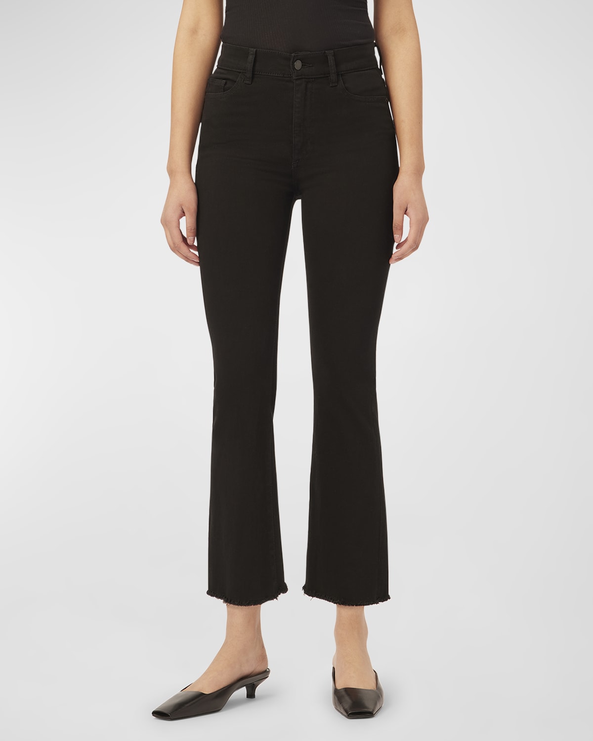 DL Premium Denim Bridget Crop High-Rise Instasculpt Jeans