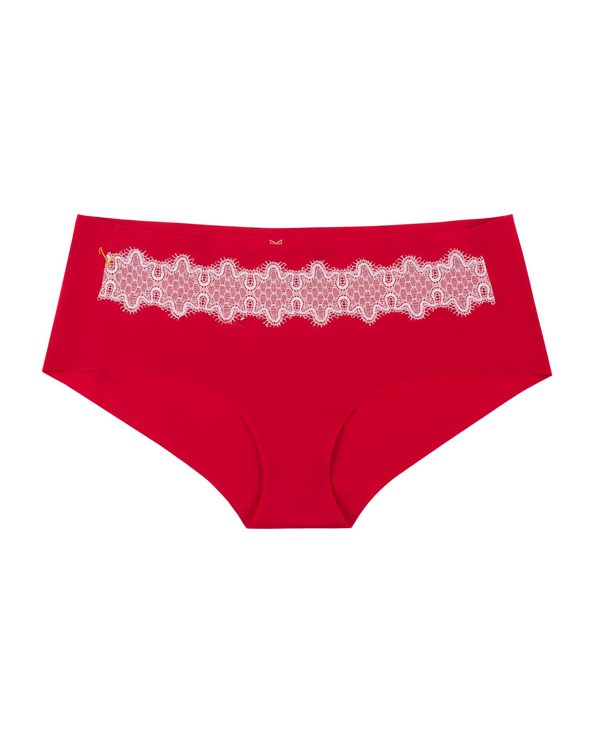Uwila Warrior Happy Seam Brief Panties In Red/lilac