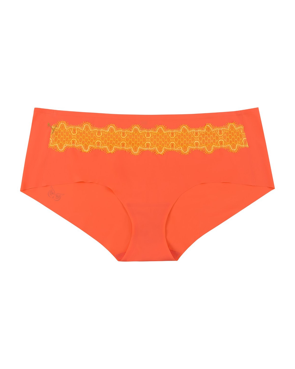 Uwila Warrior Happy Seam Brief Panties In Orange