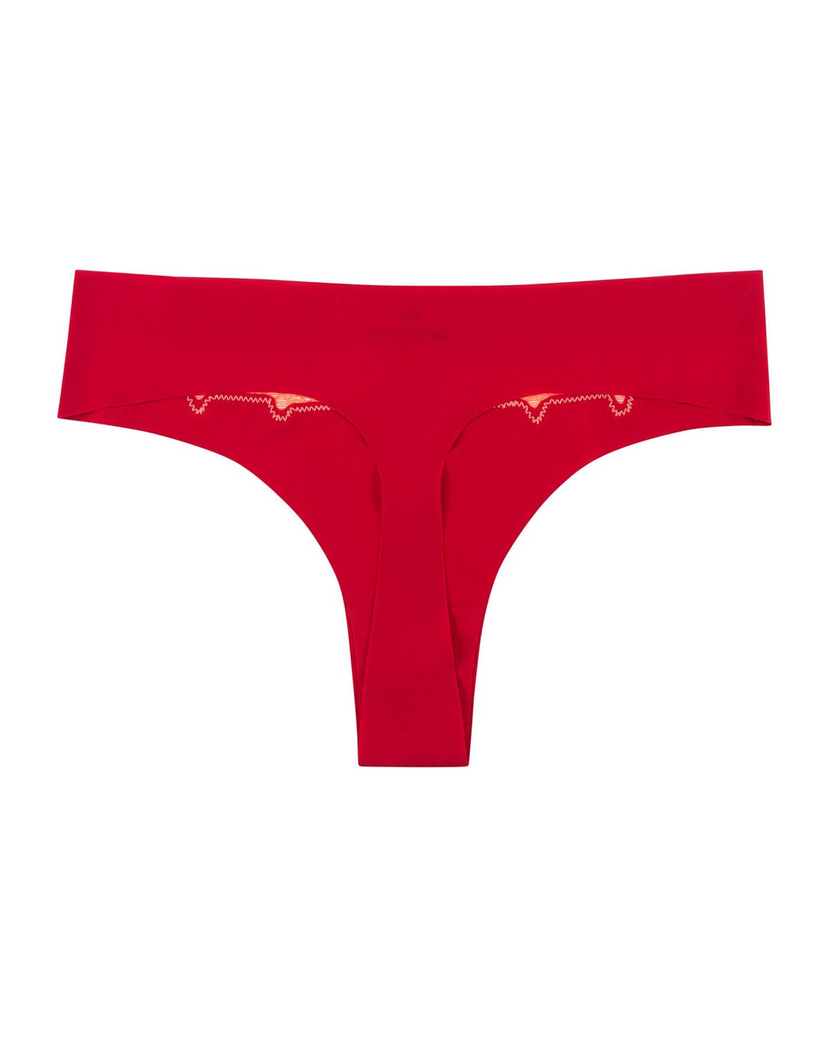 Uwila Warrior Vip Thong In Red/coral