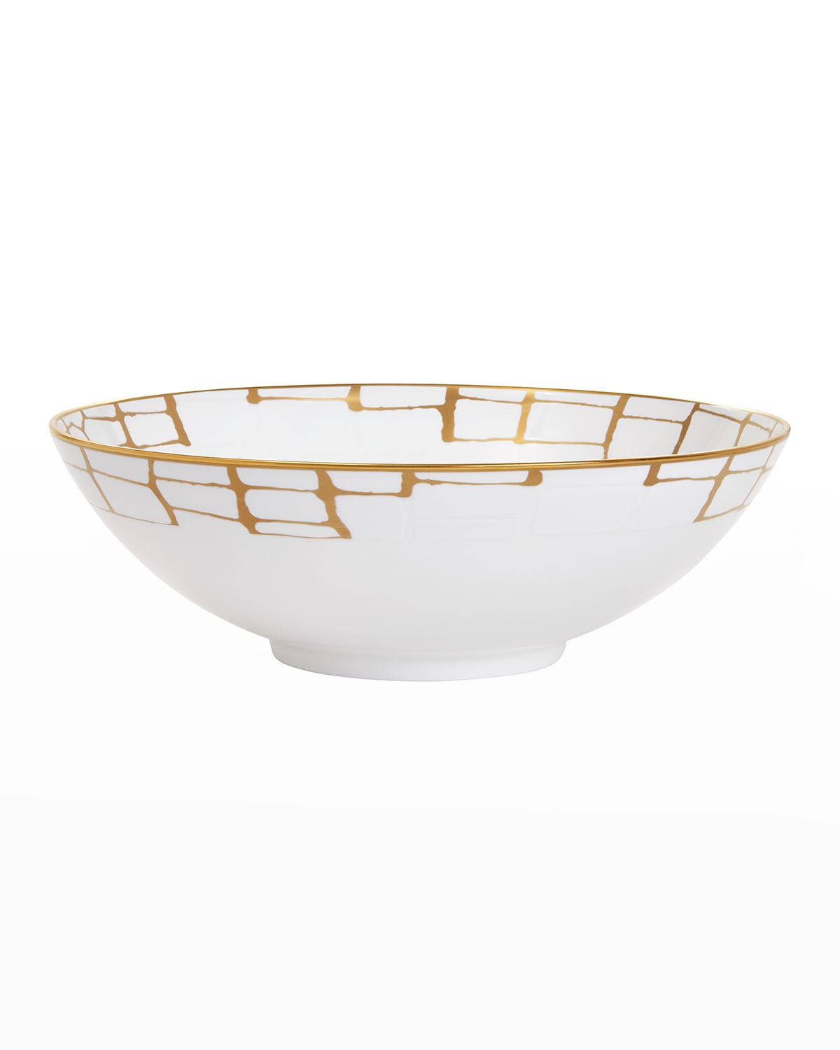 Shop Prouna Alligator Serving Bowl In Gold