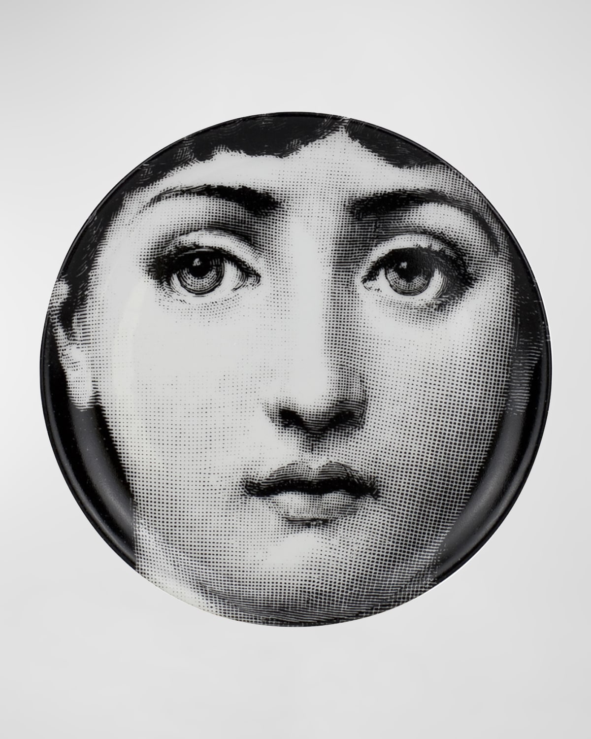 Shop Fornasetti Coaster Tema E Variazioni No. 001 In Black/white