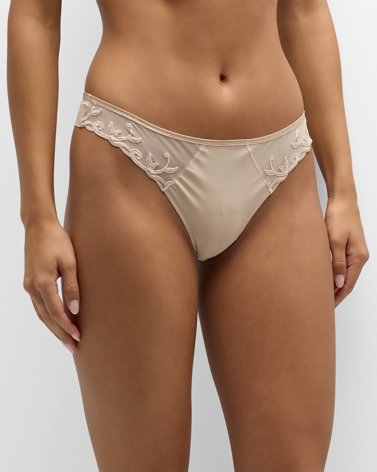 Simone Perele Andora Thong In Peau Rose