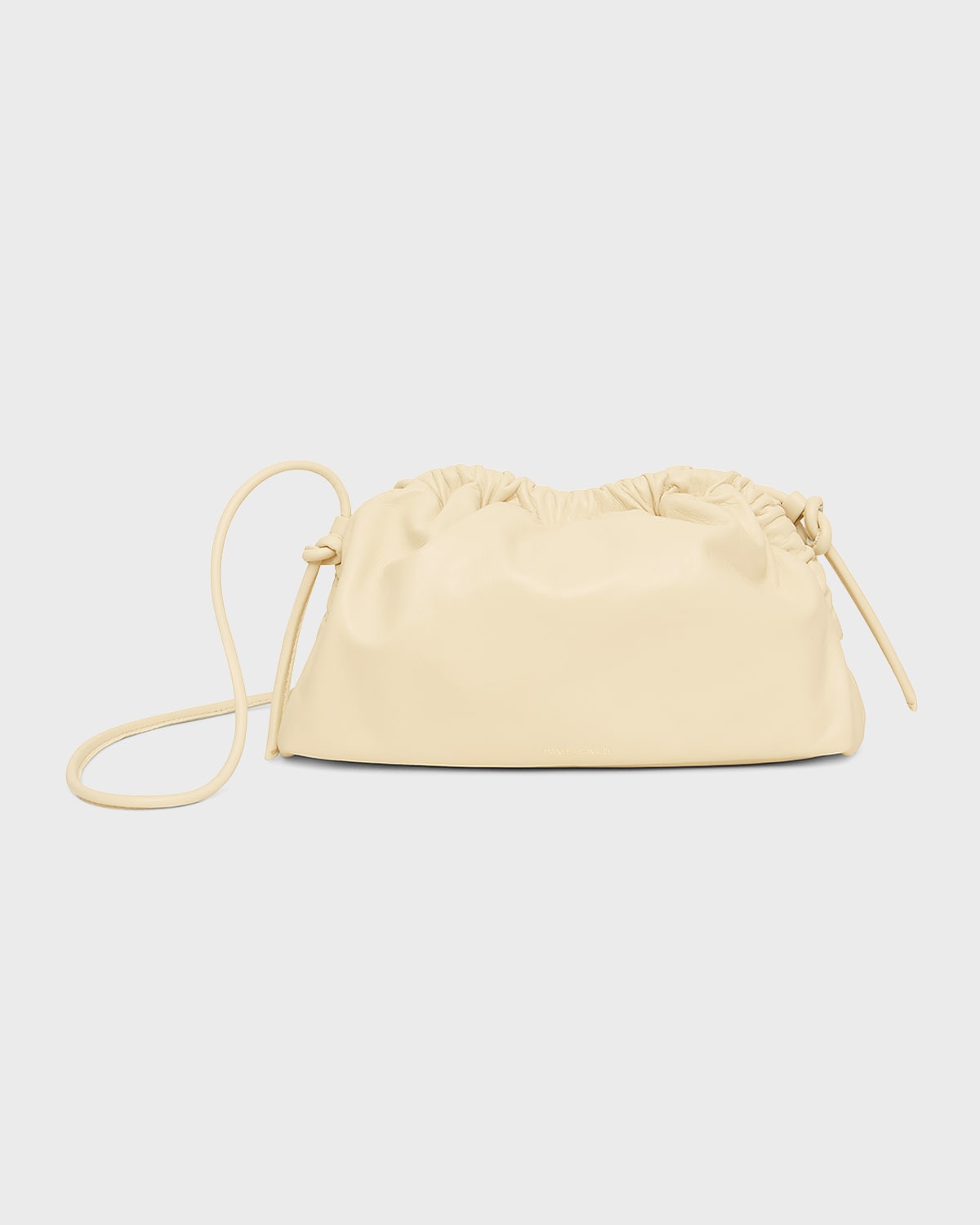 MANSUR GAVRIEL MINI LAMBSKIN CLOUD CLUTCH BAG