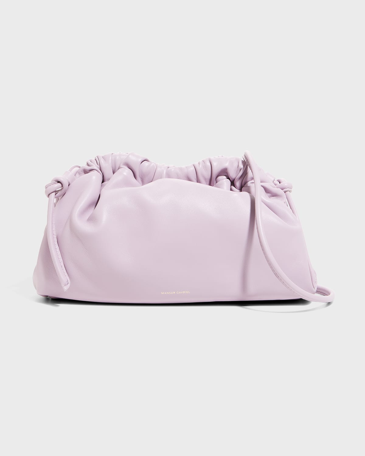 Mansur Gavriel Mini Lambskin Cloud Clutch Bag