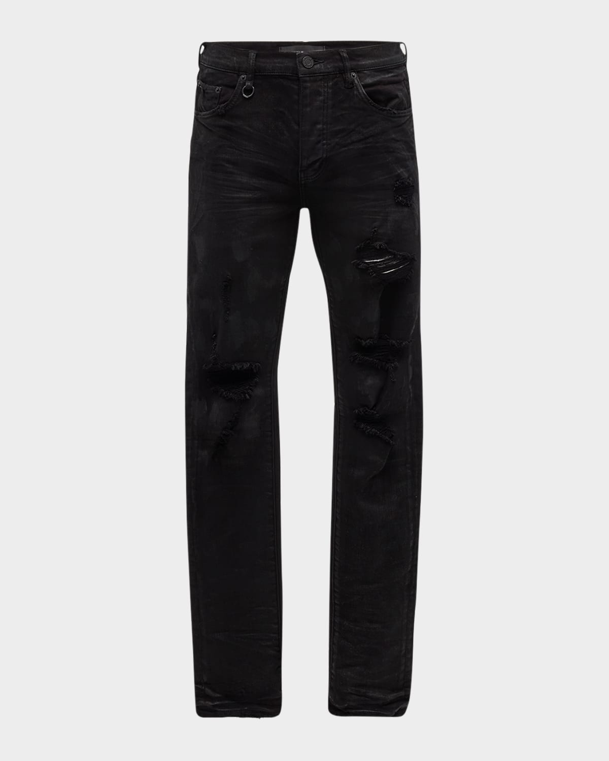 Men's Oil Spill Skinny Jeans