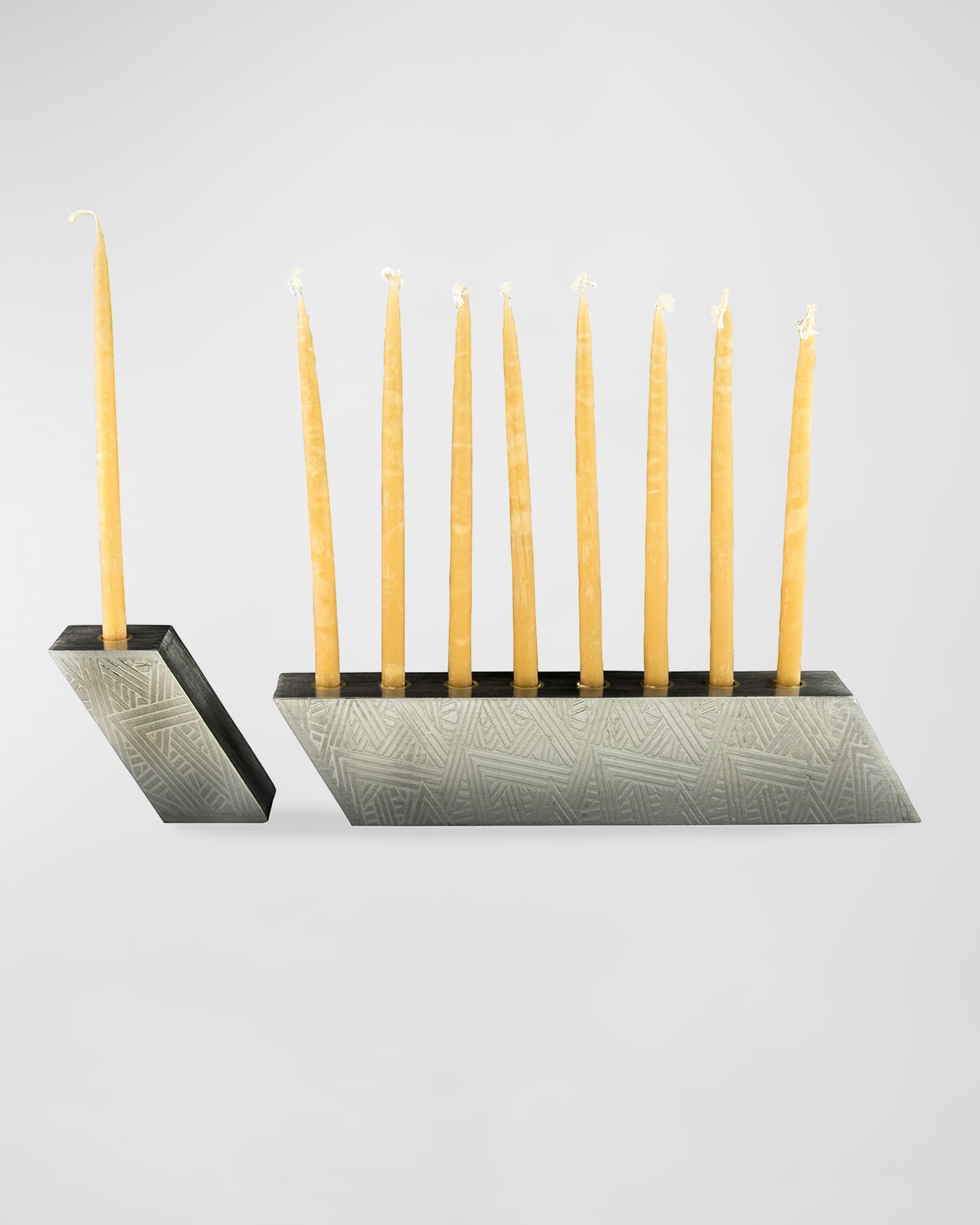 Joy Stember Metal Arts Studio Emma Menorah In Deco
