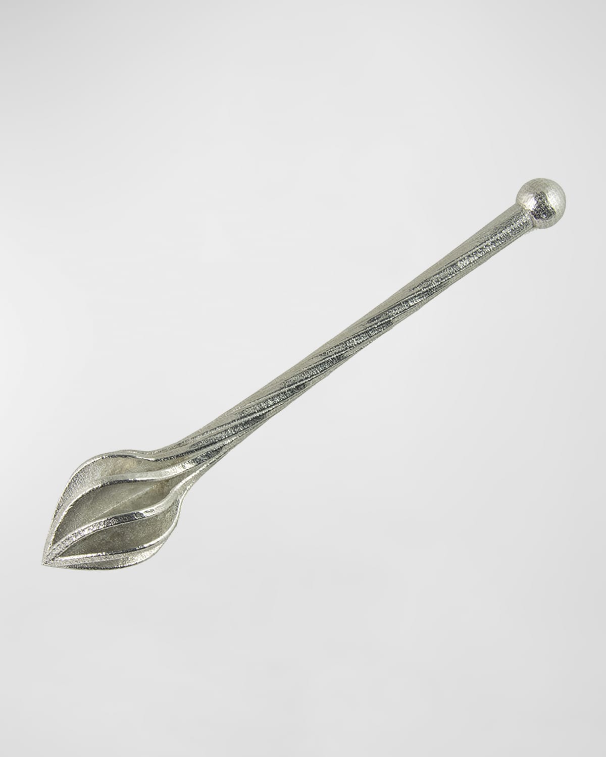 Joy Stember Metal Arts Studio Twisted Honey Dipper In Pewter