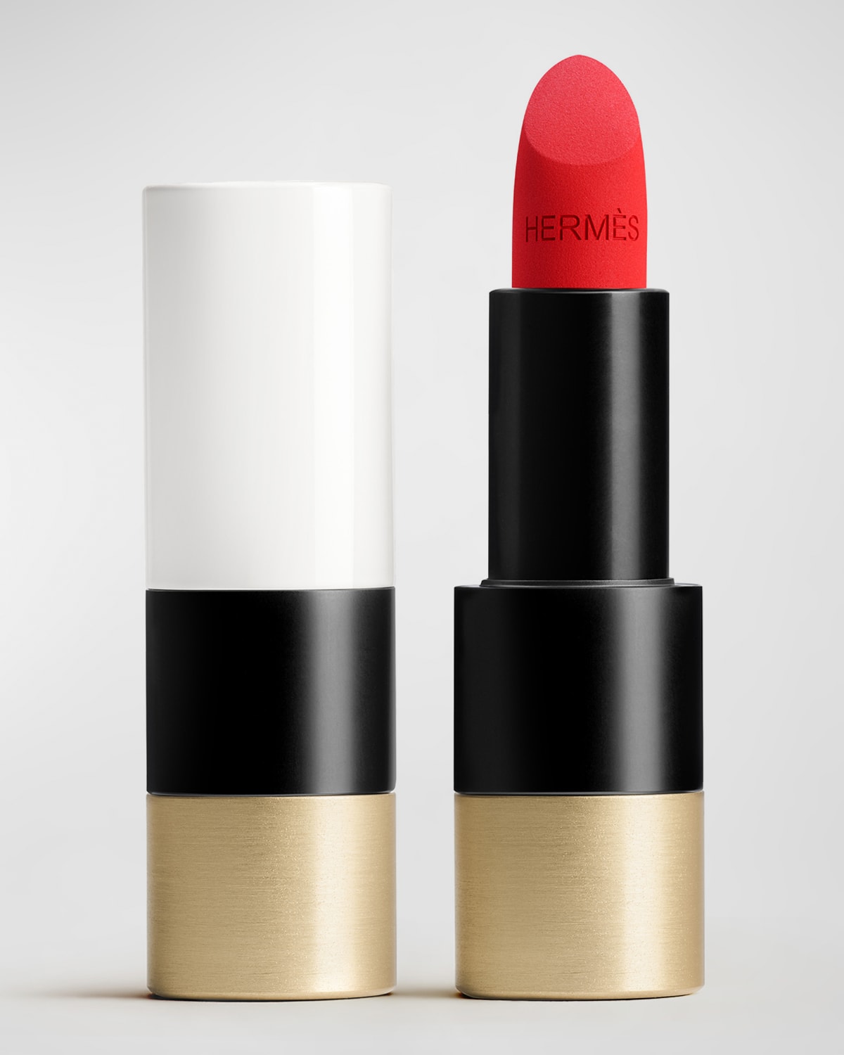 Hermes Rouge  Matte Lipstick In White