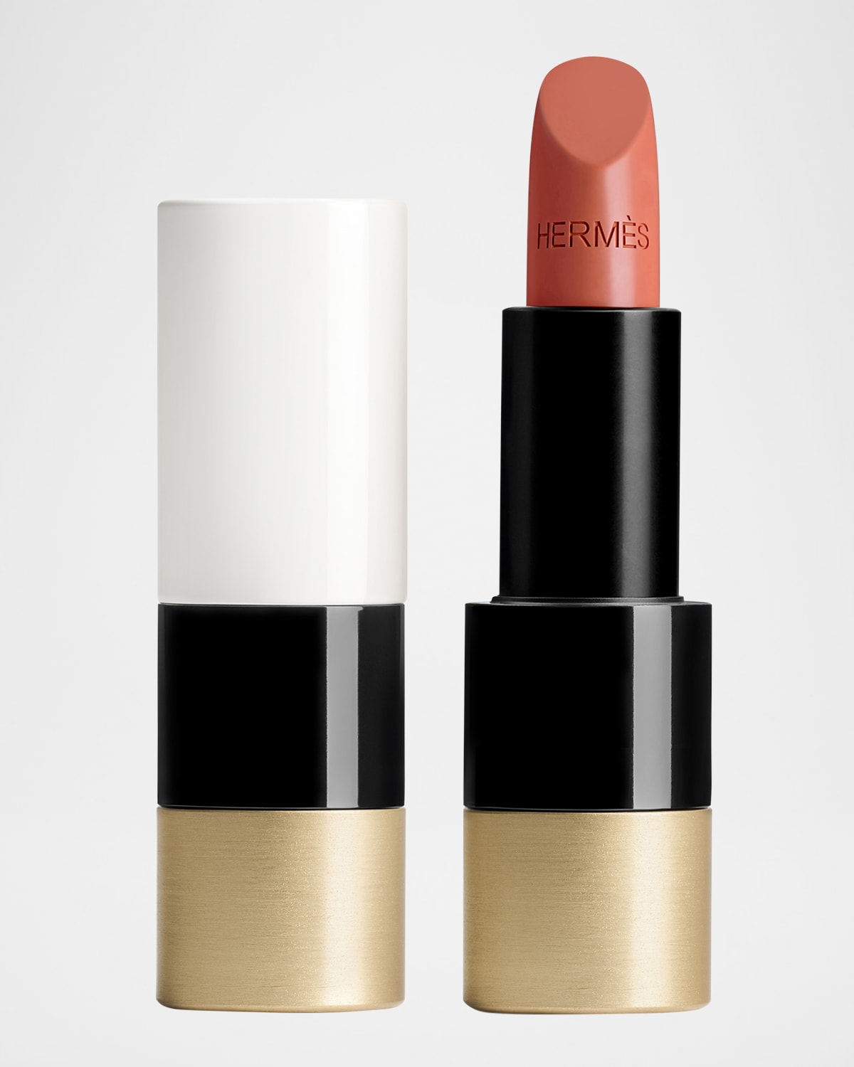 Hermes Rouge  Satin Lipstick In 86 Beige Sienne