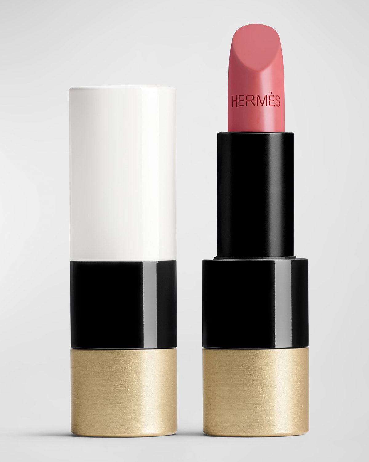 Shop Hermes Rouge  Satin Lipstick In 18 Rose Encens