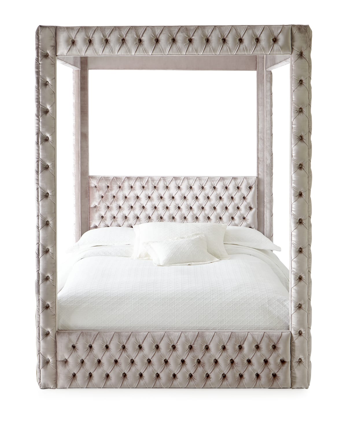 Haute House Astrid California King Canopy Bed