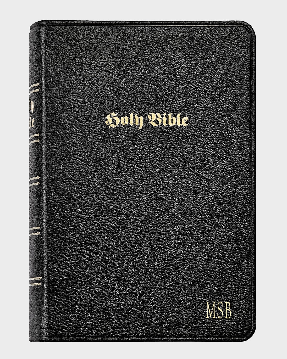 Shop Graphic Image Leather Bible, Personalized In Black