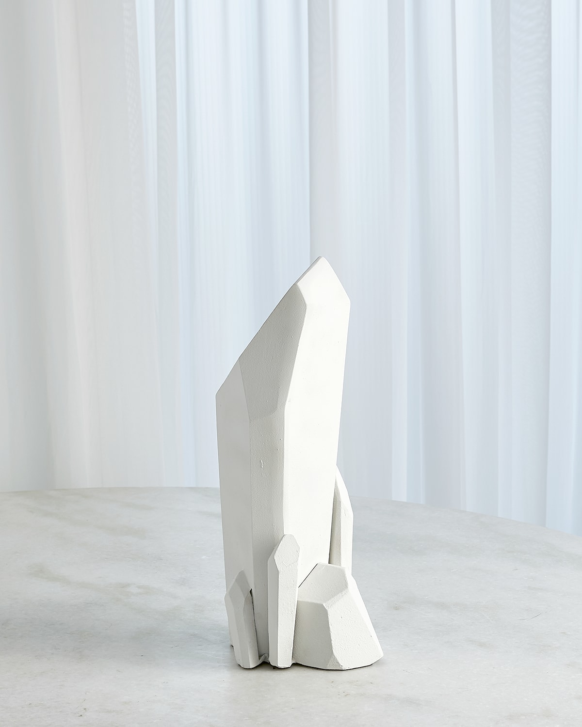 Shop William D Scott Small Stone Sculpture In Matte White