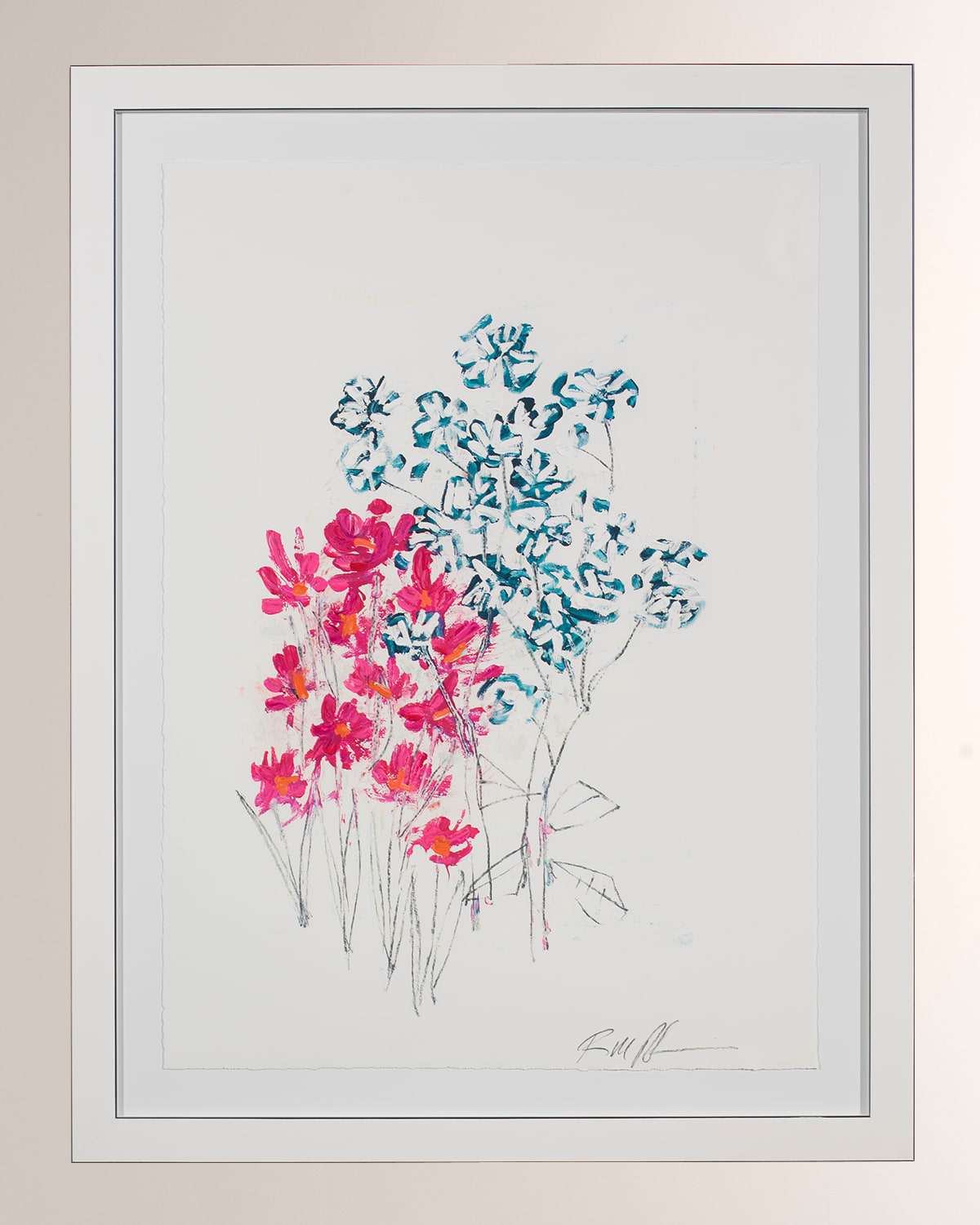 Shop Rfa Fine Art Flowers For You Print Art By Robert Robinson In Multi