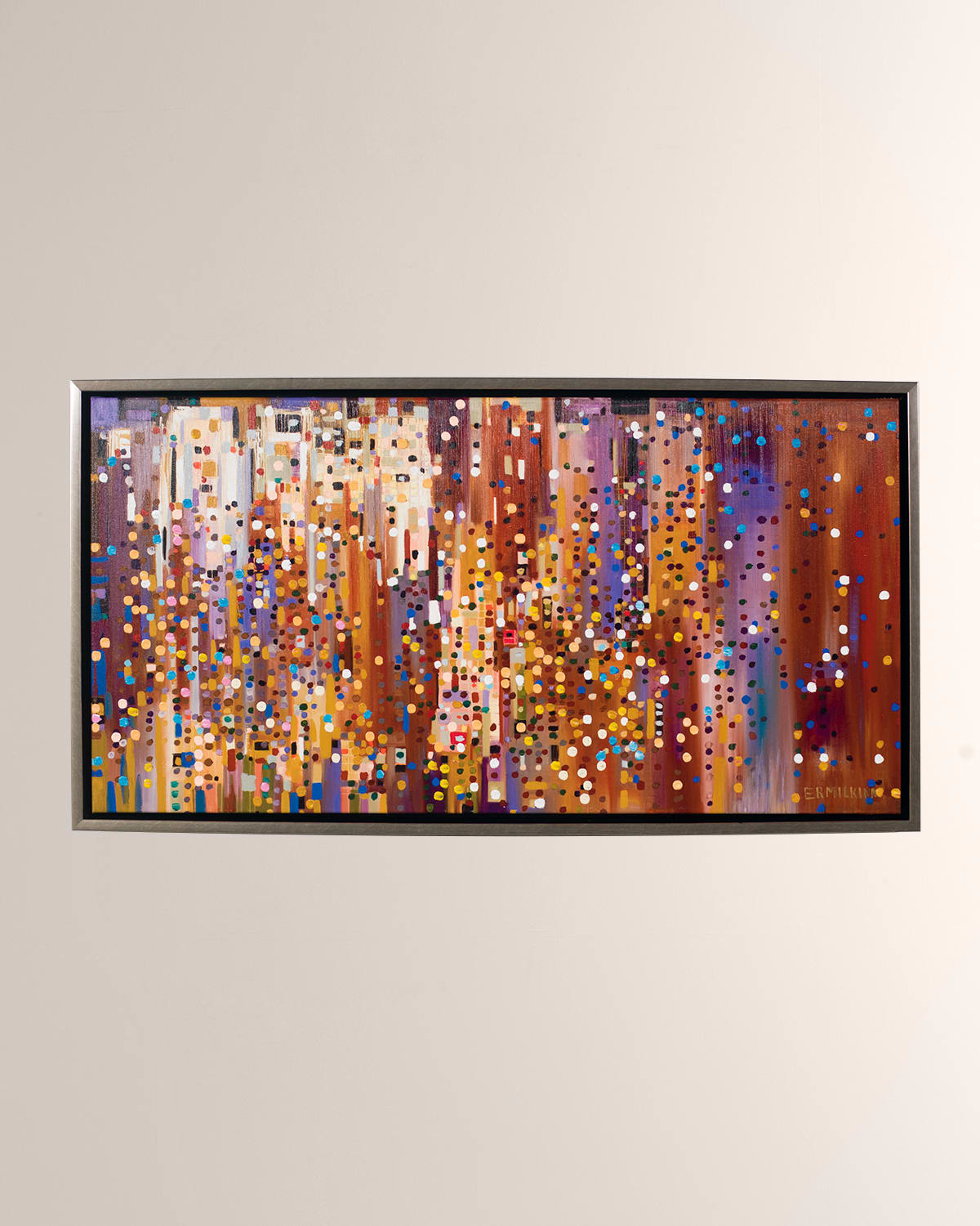 RFA FINE ART NEW CITY CANVAS ART BY ERMILKINA 