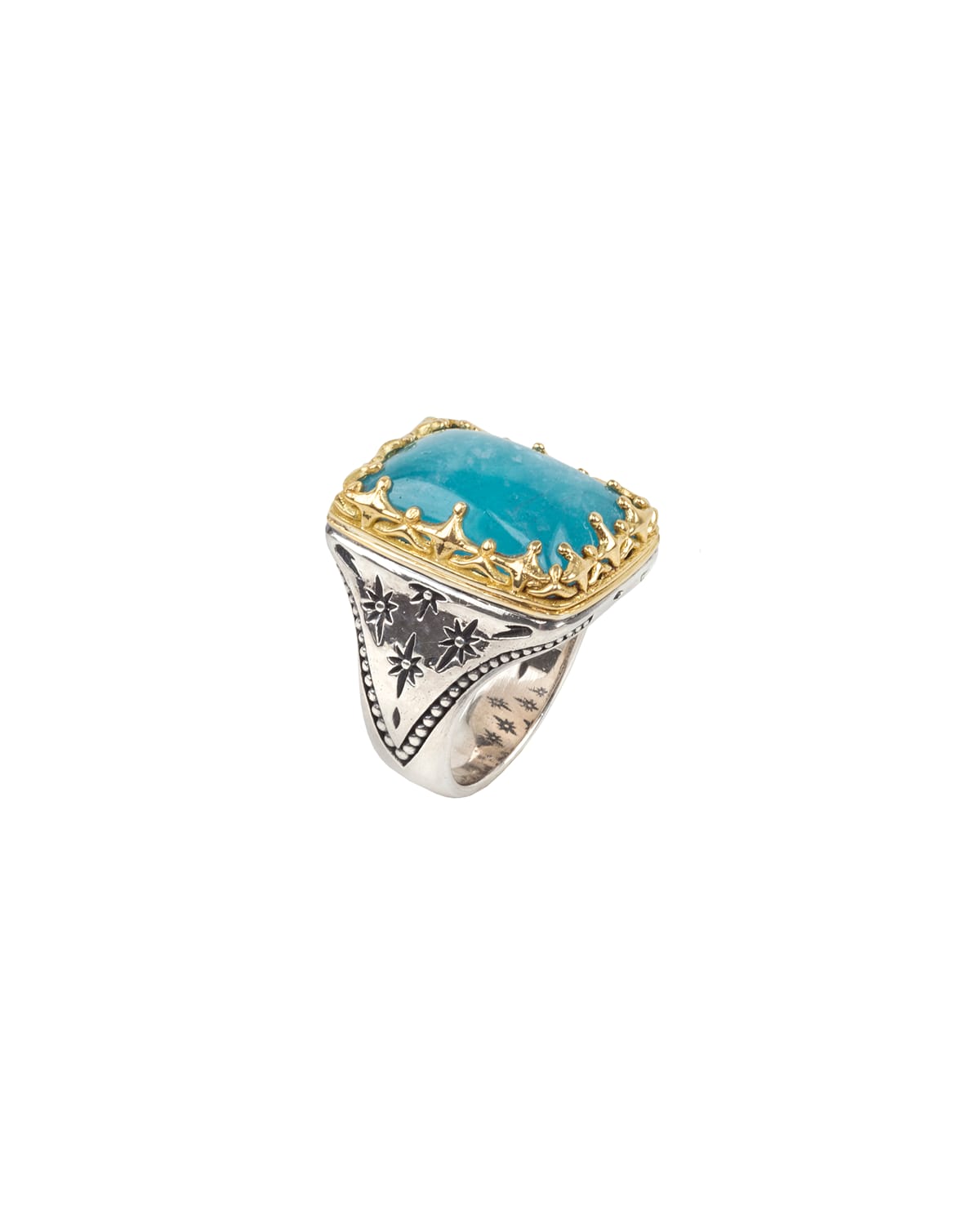 Astria Aquamarine Ring, Size 6-8