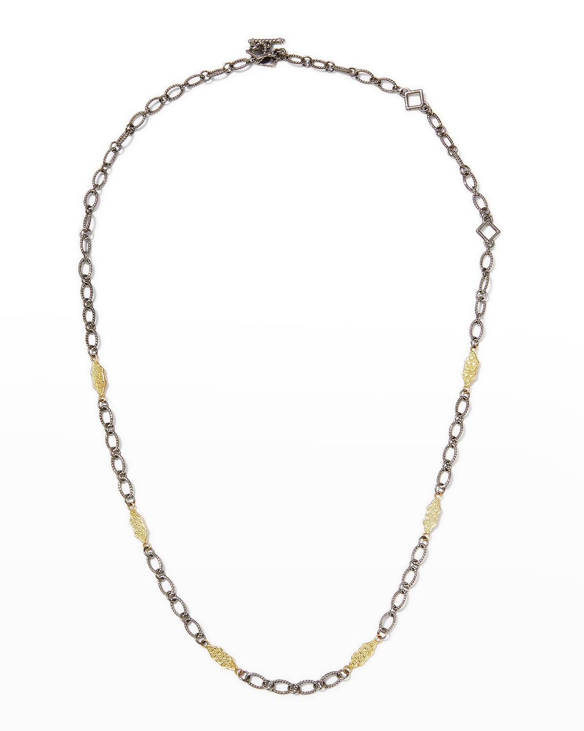Armenta Old World Two-tone Scroll Necklace