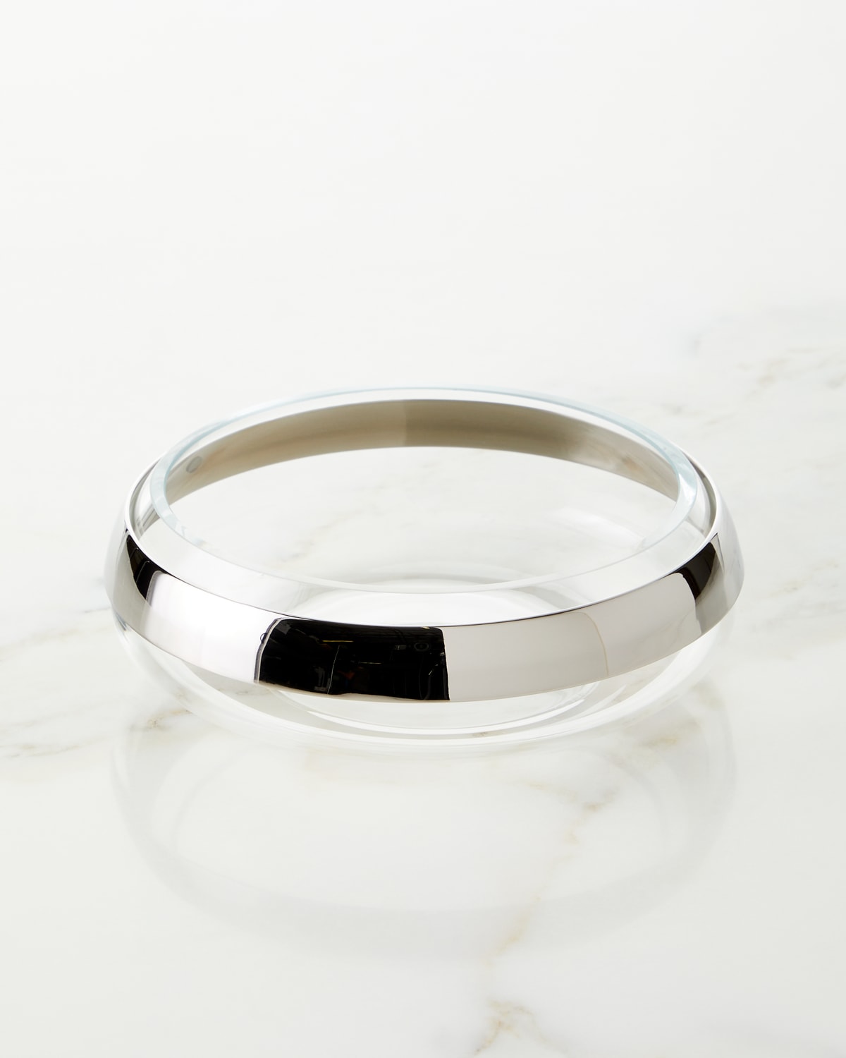 Georg Jensen Duo Round Bowl - Small In Silver
