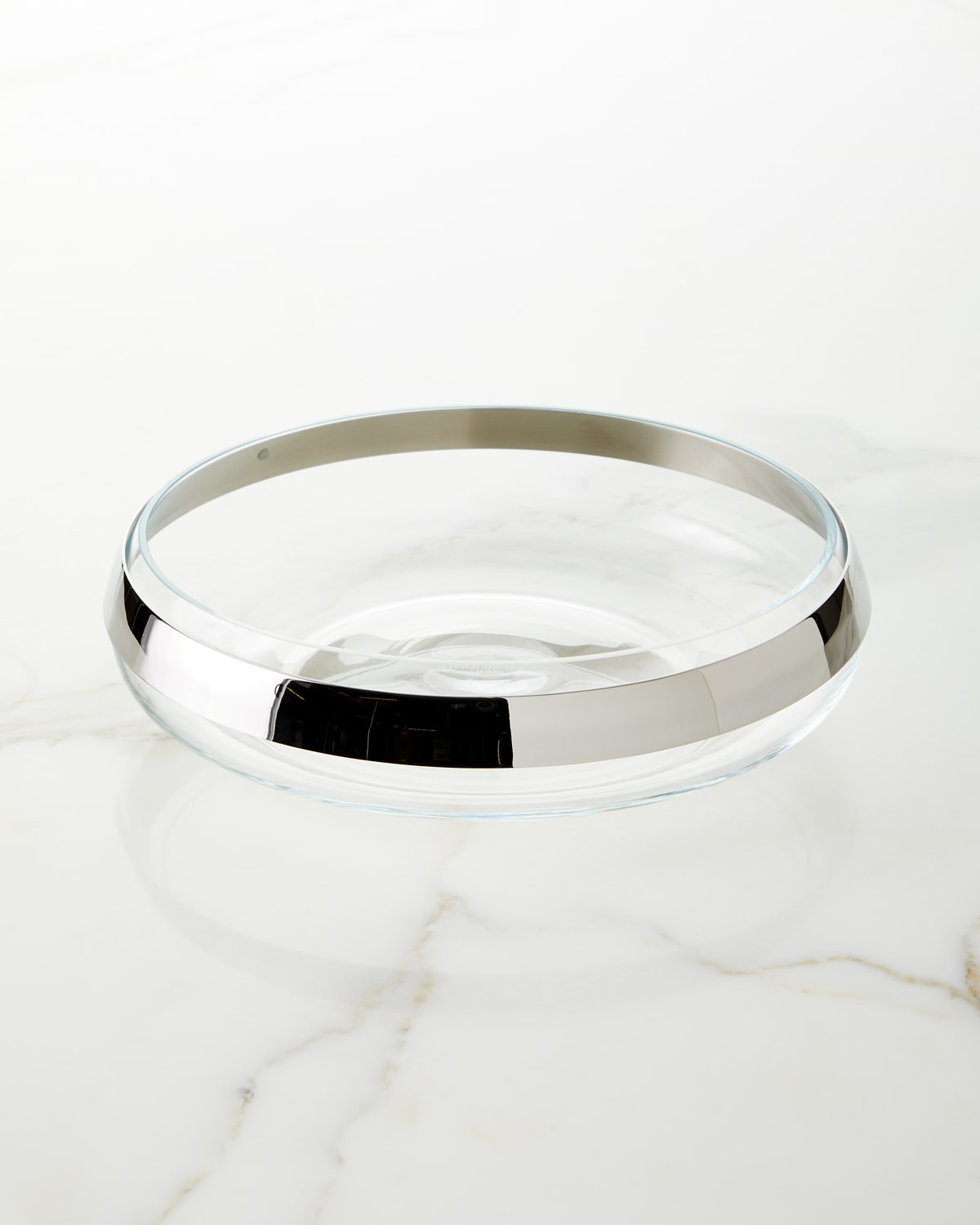 Georg Jensen Duo Round Bowl - Medium In Silver