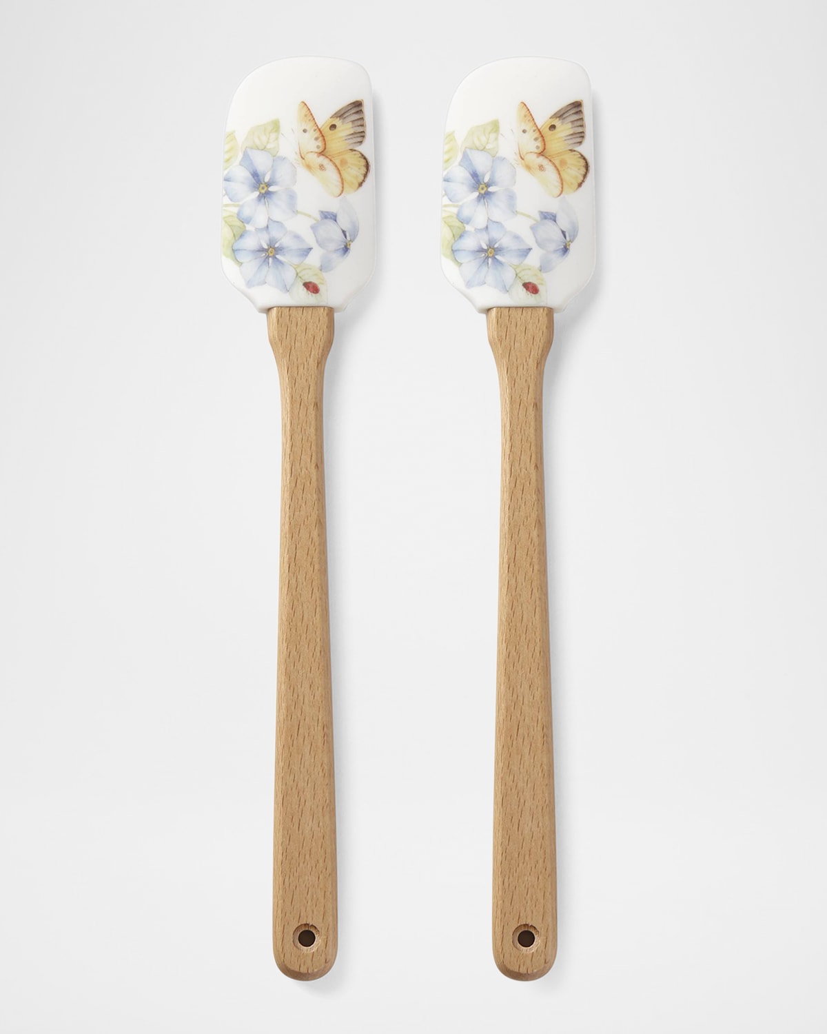 Lenox Butterfly Meadow Kitchen Spatulas, Set Of 2 In White