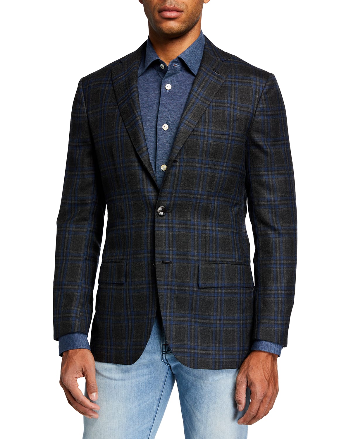 Kiton cashmere sport coat sale