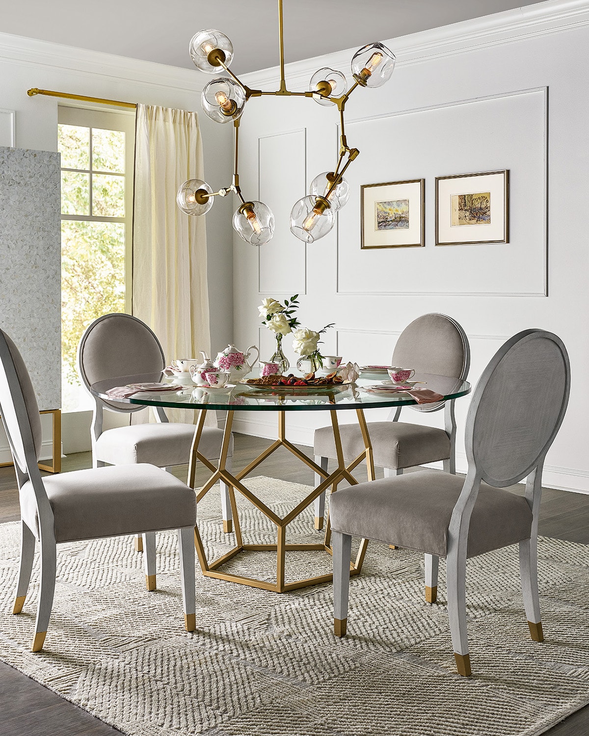 Miranda Kerr Home Love Joy Bliss Round Table In Gold