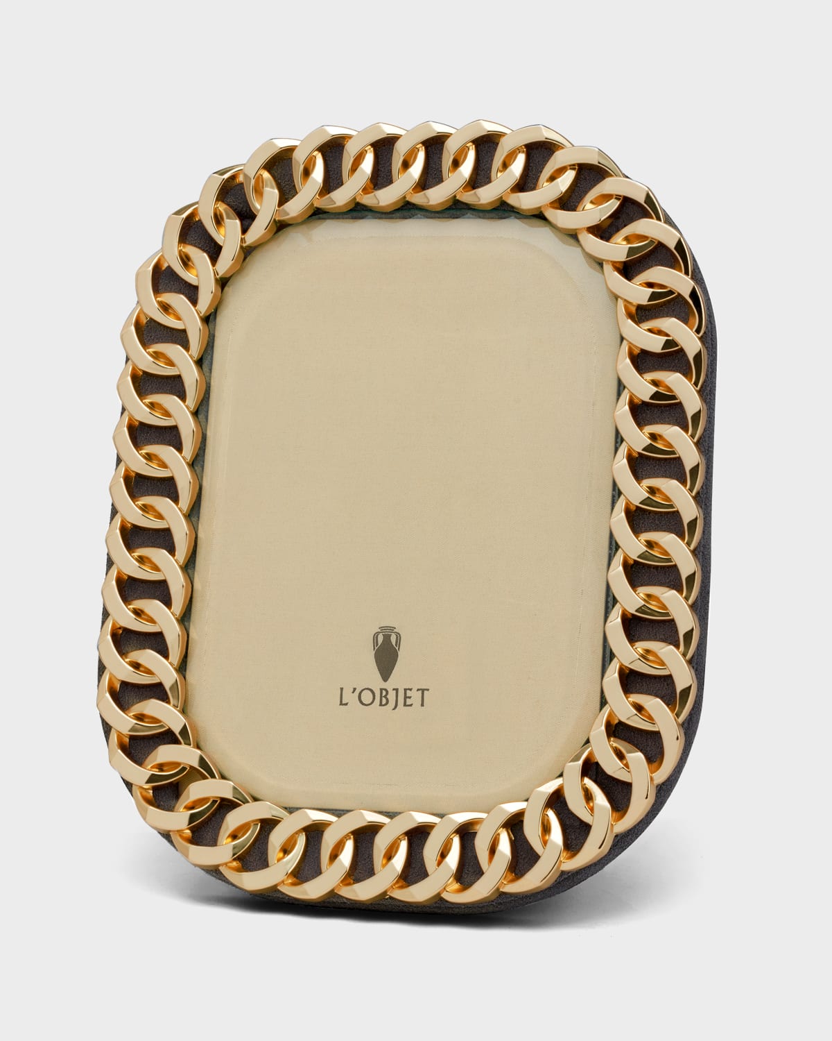 Shop L'objet Gold Cuban Link Frame, 5" X 7"