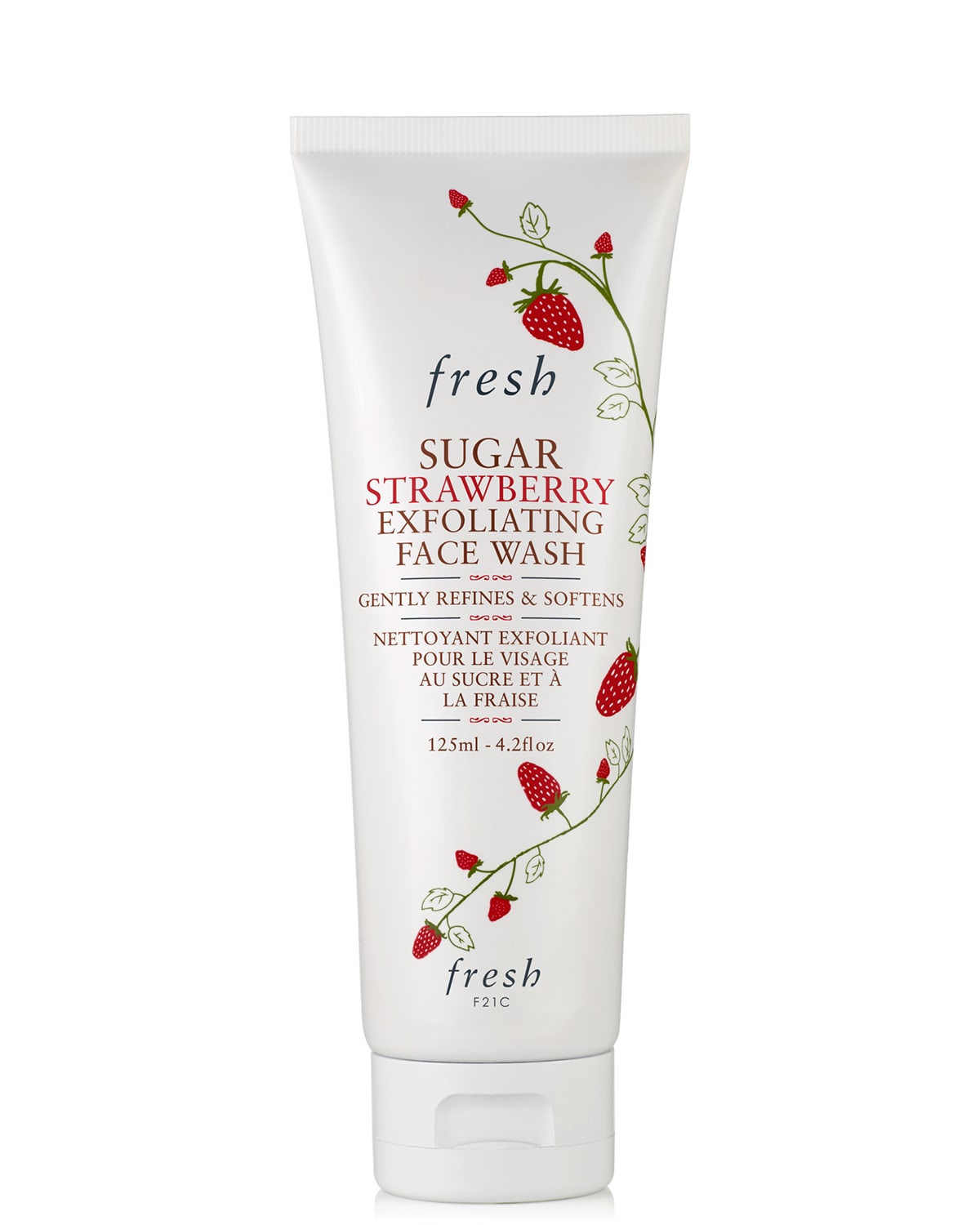 Sugar Strawberry Exfoliating Face Wash, 4.2 oz.