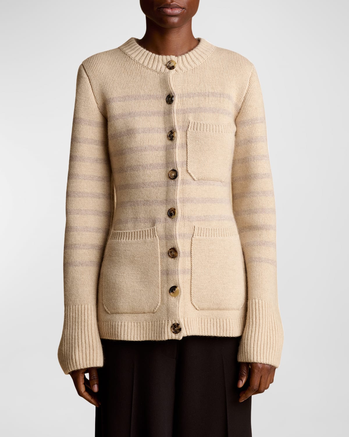 Khaite Suzette Cashmere Cardigan Smart Closet