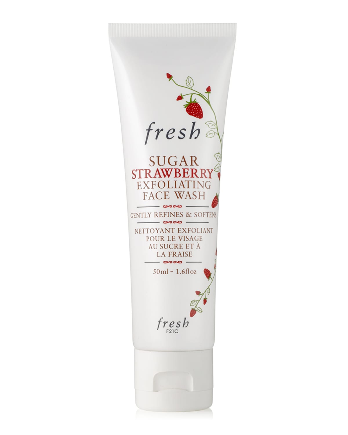 Sugar Strawberry Exfoliating Face Wash, 1.6 oz.