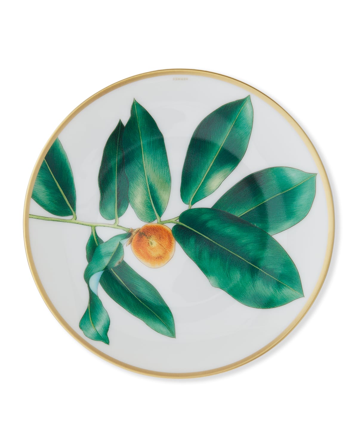 Pre-owned Hermes Passifolia Bread And Butter Plate N2 In Multi