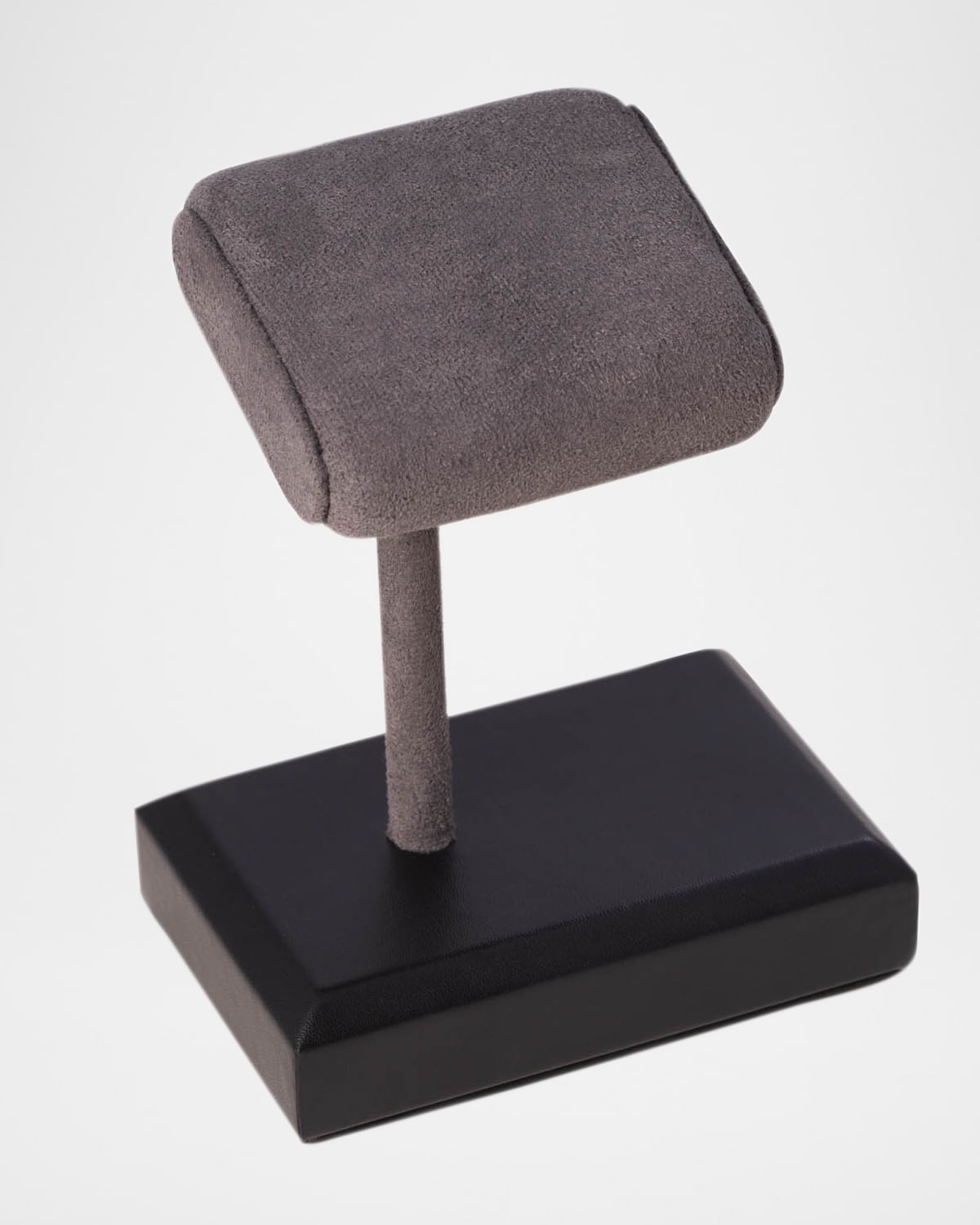 Bey-berk Men's Cushioned Watch Display Stand In Black