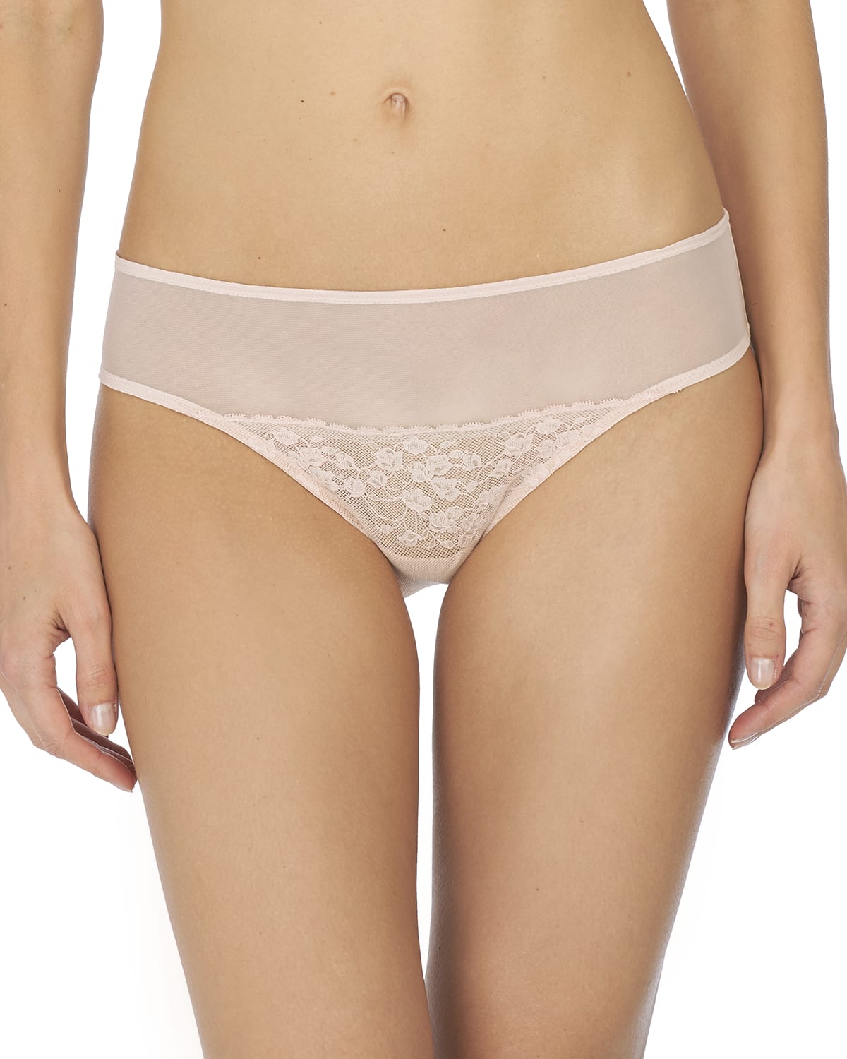 Shop Natori Cherry Blossom Girl Brief In Cameo Rose