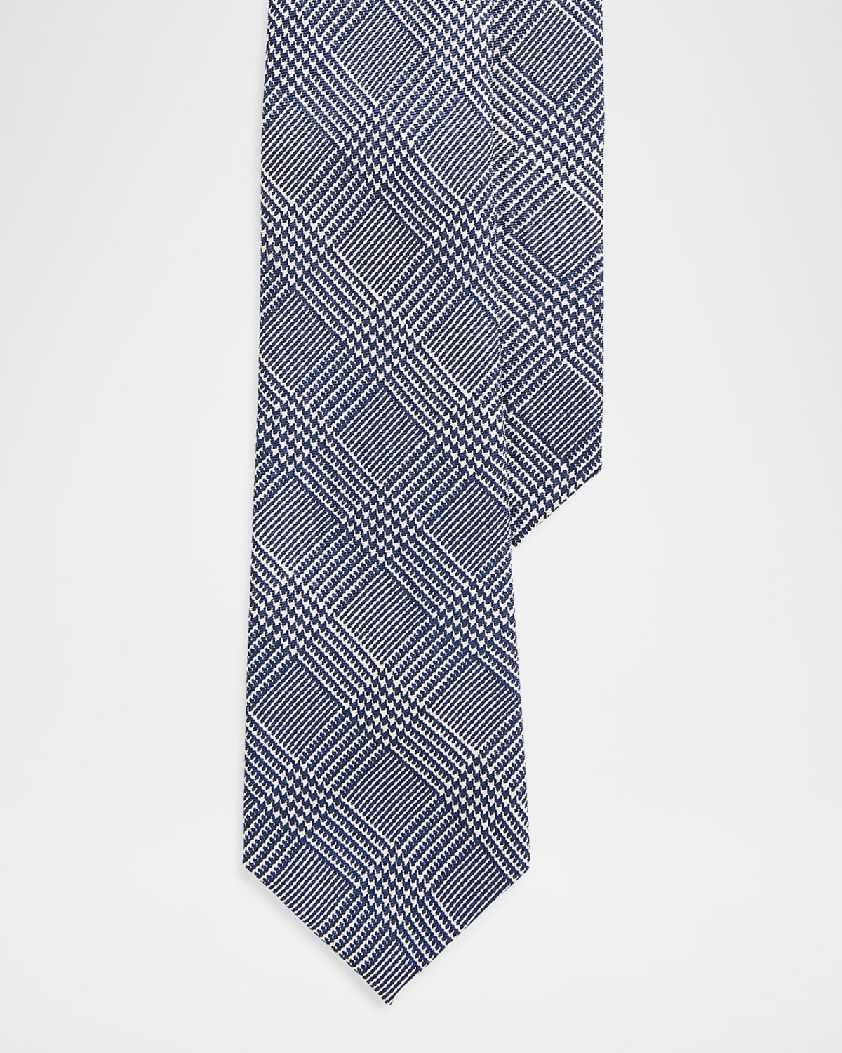 Men's Linen Glen Plaid Tie