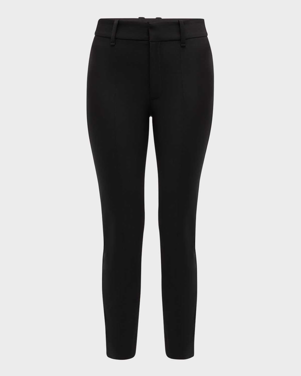 Vince High Waist Cigarette Trouser In Black