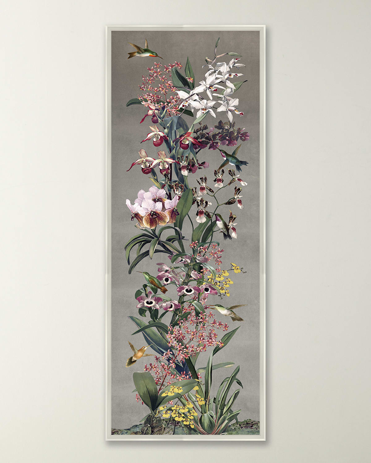 Wendover Art Group Silver Orchid Panel I Wall Art