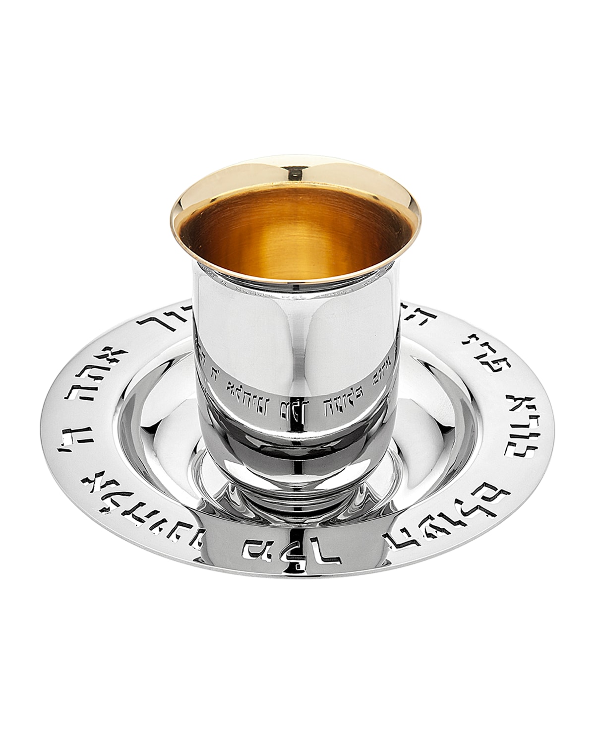 Shop Godinger Kiddush Cup In Silver