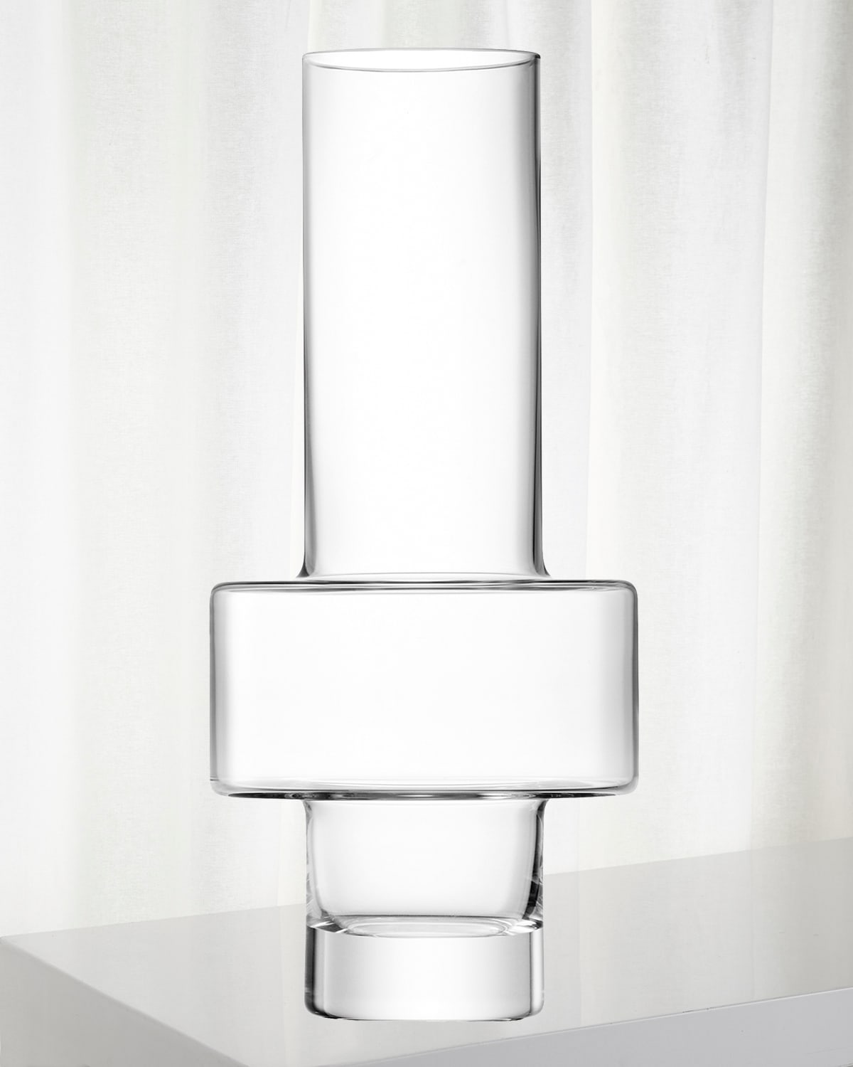 Lsa Metropole Bratislava Vase In Clear