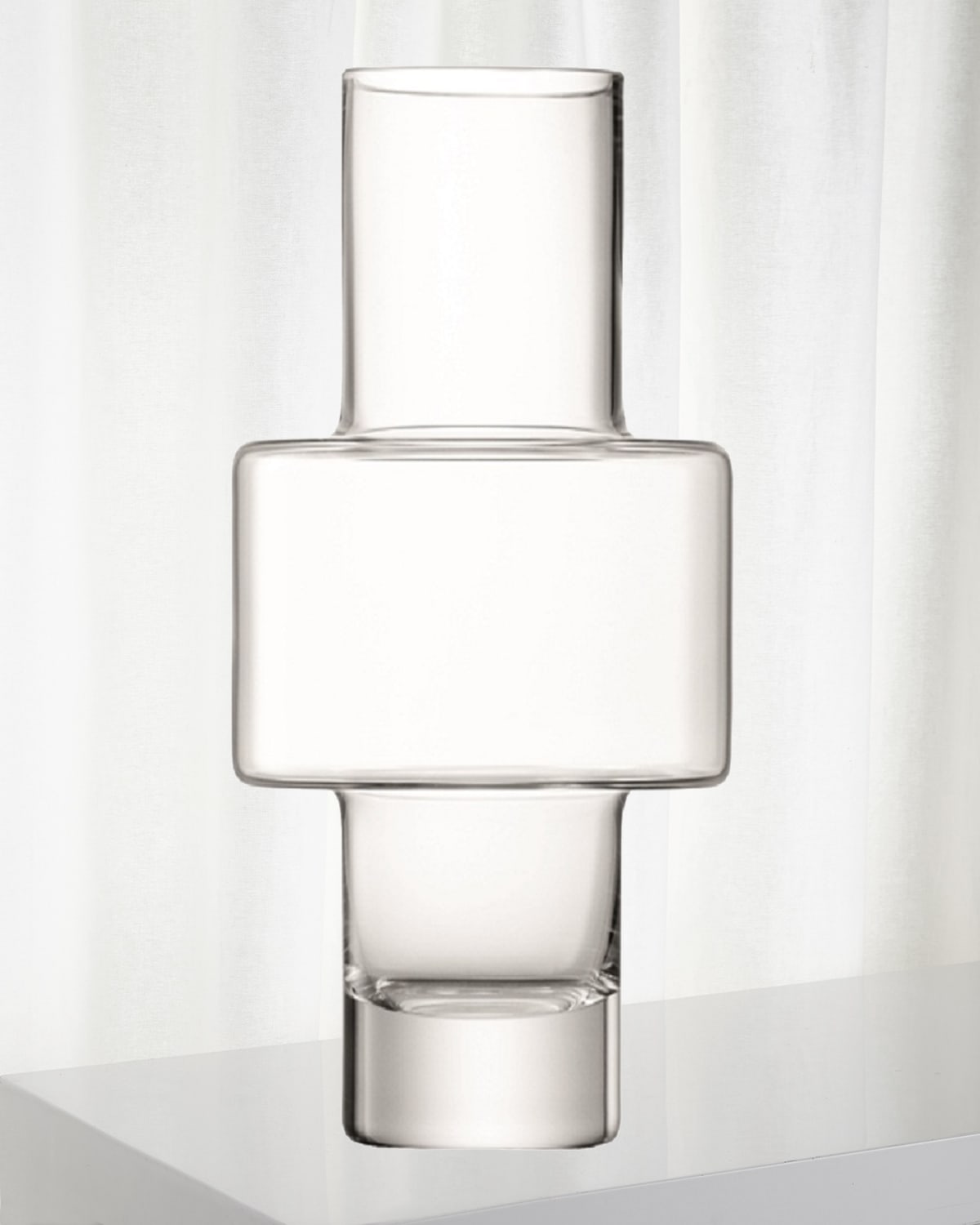 Lsa Metropole Vilnius Vase In Clear