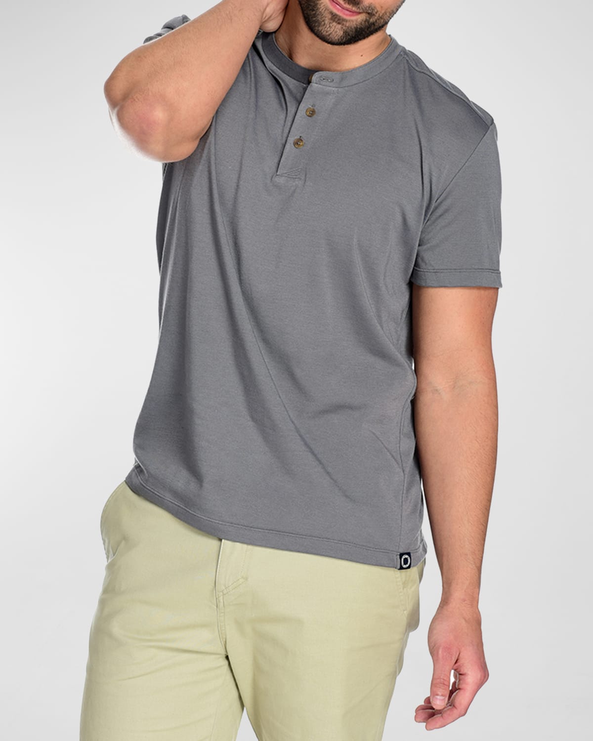 Men's Parker Short-Sleeve Henley Shirt